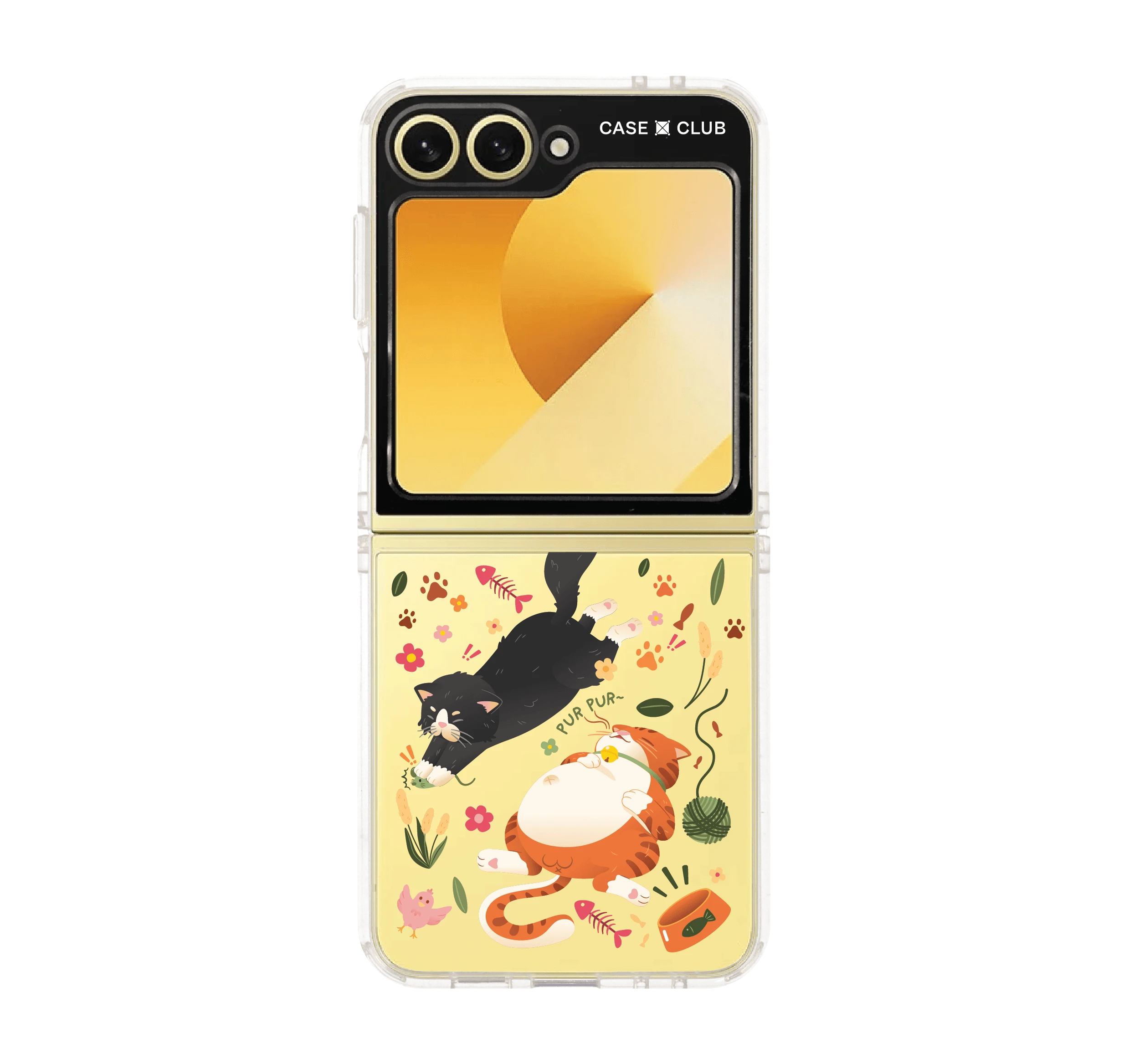 เหมียวตัวกลมกับเพื่อนซี้แมวดำ